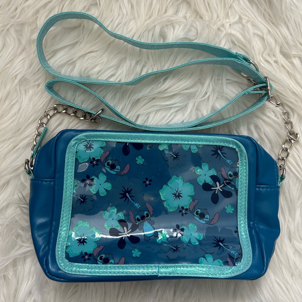 Stitch Glitter Crossbody